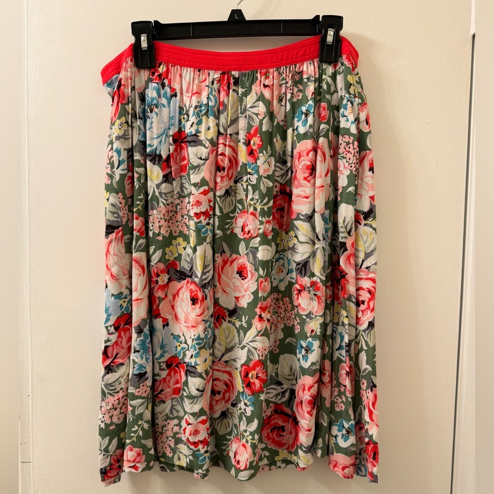 Cath Kidston Rose Garden skirt UK 14, US 10
